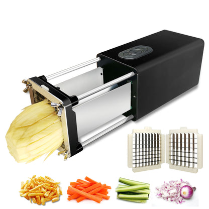 Kitchen Gadget Electric French Fry Cutter With Blades