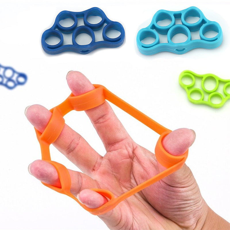 Silicone tubing fingers Finger trainer Pull ring finger mouse Sports DealSniper.net