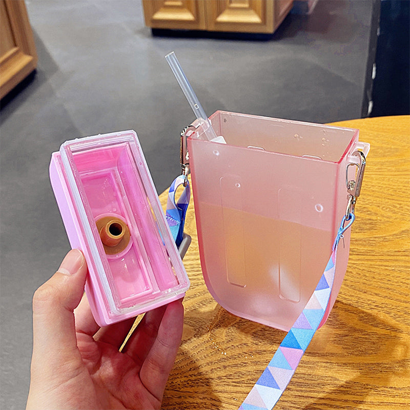 Summer Children's Water Cup Baby Portable Cup Straw Kitchen DealSniper.net