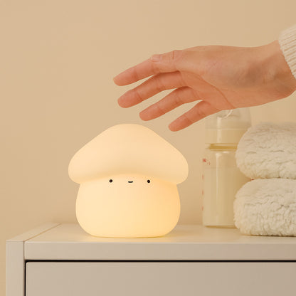 UNew Mushroom Small Night Lamp Cute Silicone Night Light Home Decor dealsniper-net