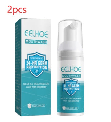 New Press Type Tooth Cleaning Mousse Health Gym From House 30ml 2PCS