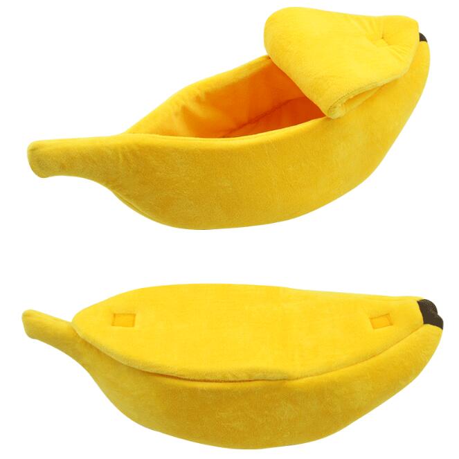 Pet House Dog Bed Banana Shape Dog House Cute Pet