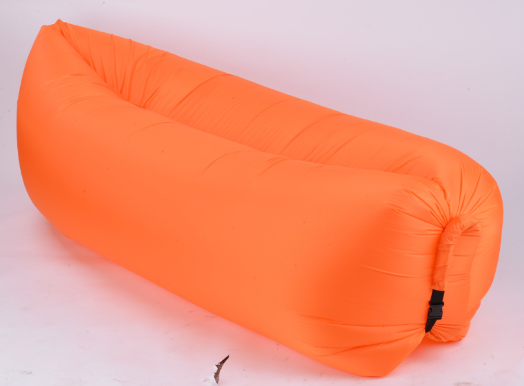 Outdoor Air Sofa Fast Inflatable Laybag Hangout Lounger Beach Air Bed Outdoor dealsniper-net Orange