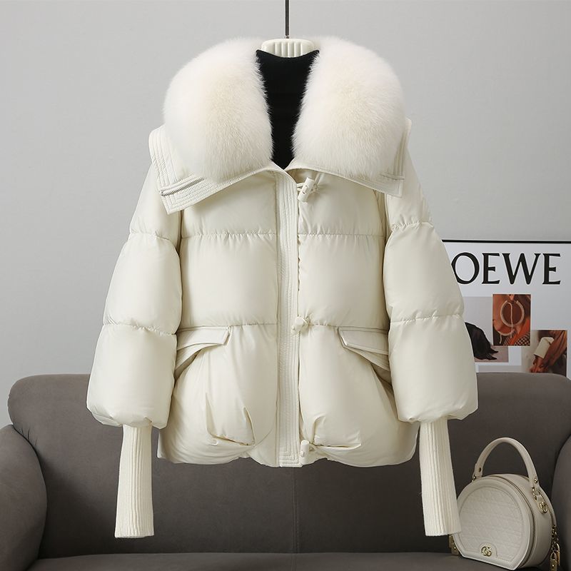 Down Cotton-padded Jacket Women's Short Clothing