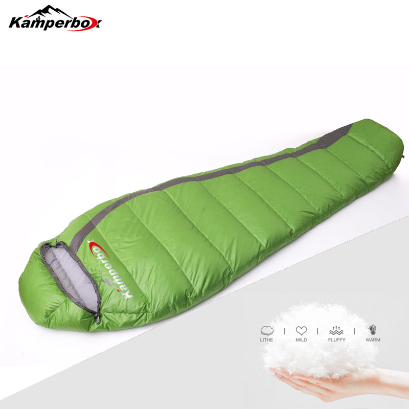Down Sleeping Bag Ultra Light Sleeping Bag Winter Sleeping Bag Outdoor DealSniper.net Cozy300