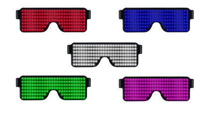 Led Luminous New Holiday Multi-function Display Glasses Kids Gym From House Blu ray