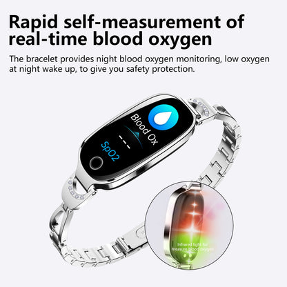 Gold Smartwatch For Women Compatible For Android & IOS Jewelry dealsniper-net