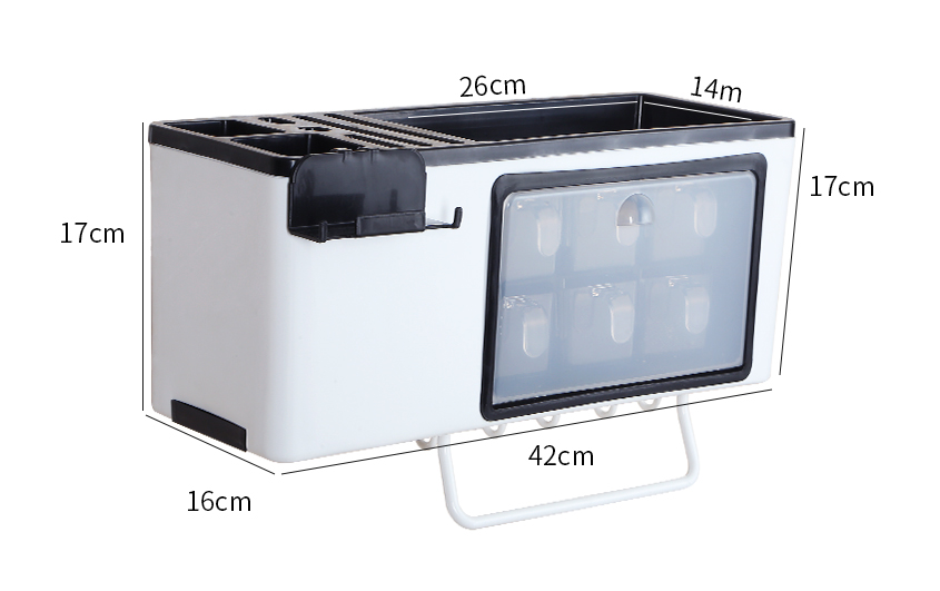 Kitchenware Rack Seasoning Storage Box Multifunctional Kitchen DealSniper.net