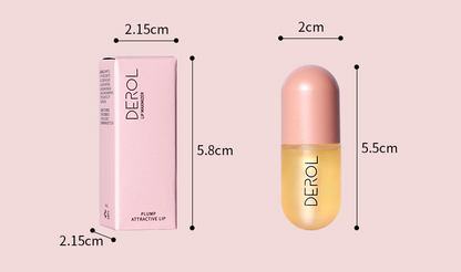 Day Night Instant Volume Lip Plumper Oil Clear Lasting Nourishing Beauty dealsniper-net