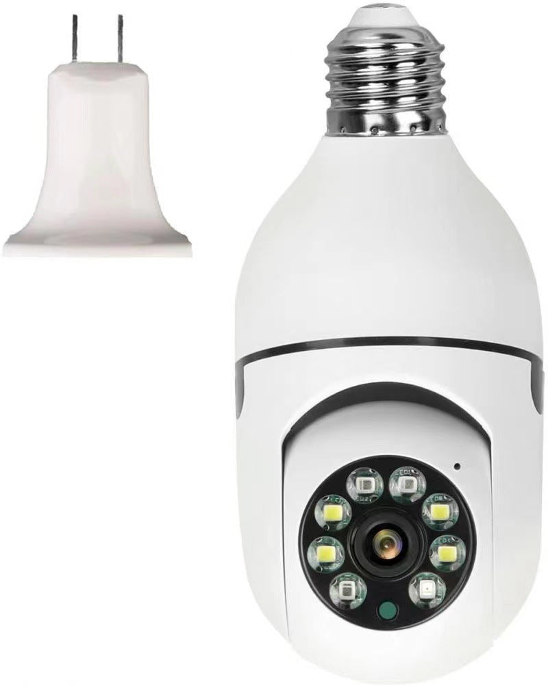 E27 Bulb Camera 360 Degree Wifi Remote Home Monitoring House dealsniper-net Bulb dual light full color