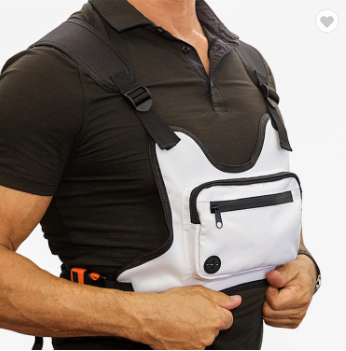 Fitness Vest Bag Sport Running Chest Bags Sports DealSniper.net White