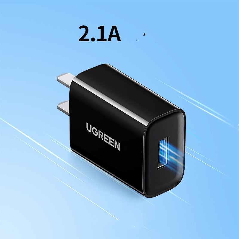 20W Dual-port Charging Head Multi-port Usb Universal Data Cable Electronics DealSniper.net 2.1A black US