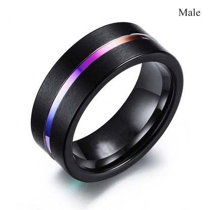 Lovers Purple Ring Jewelry dealsniper-net Male 10