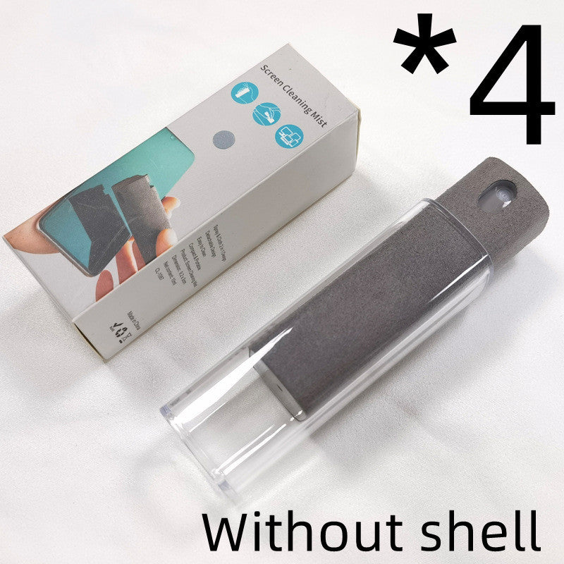 Mobile Phone Screen Cleaner Artifact Storage Integrated Electronics DealSniper.net 4pcs Light grey Without shell