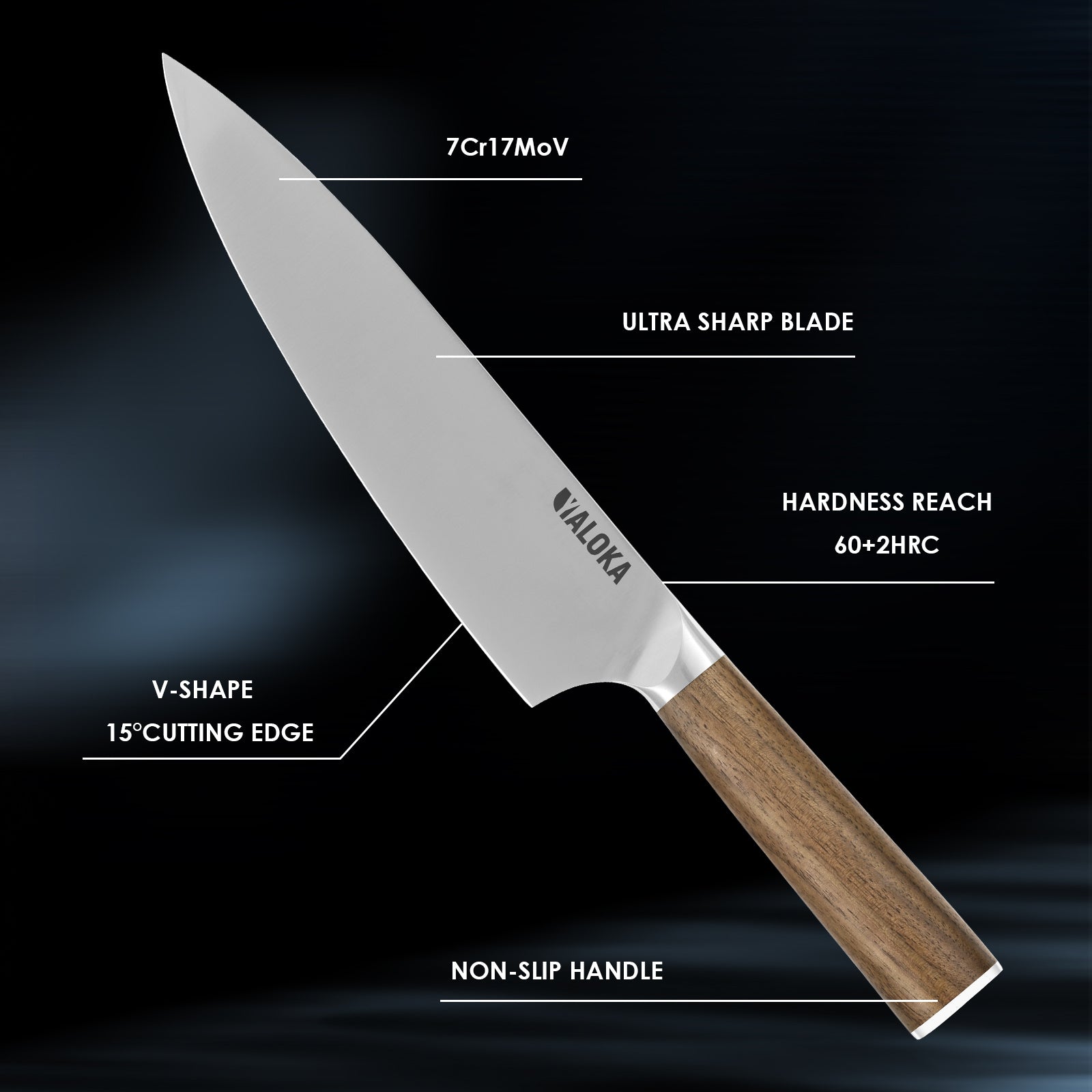 Chef Knife - 8-Inch Professional Japanese Kitchen Knife Kitchen dealsniper-net