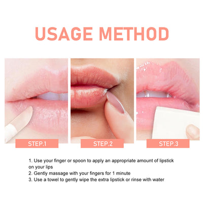 EELHOE Strawberry Lip Scrub Moisturize Lips