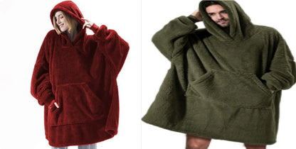 Hoodie Sweatshirt With Big Pocket Tops Sweater Comfortable Loose