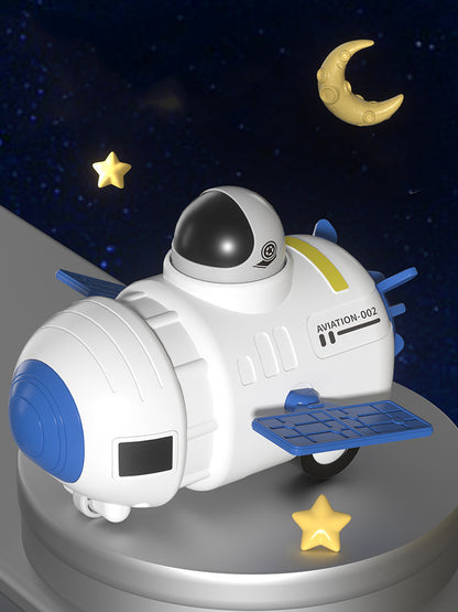 Boys And Girls Toys Gift Press Aerospace Warrior Inertia Kids dealsniper-net Press Space Vehicle