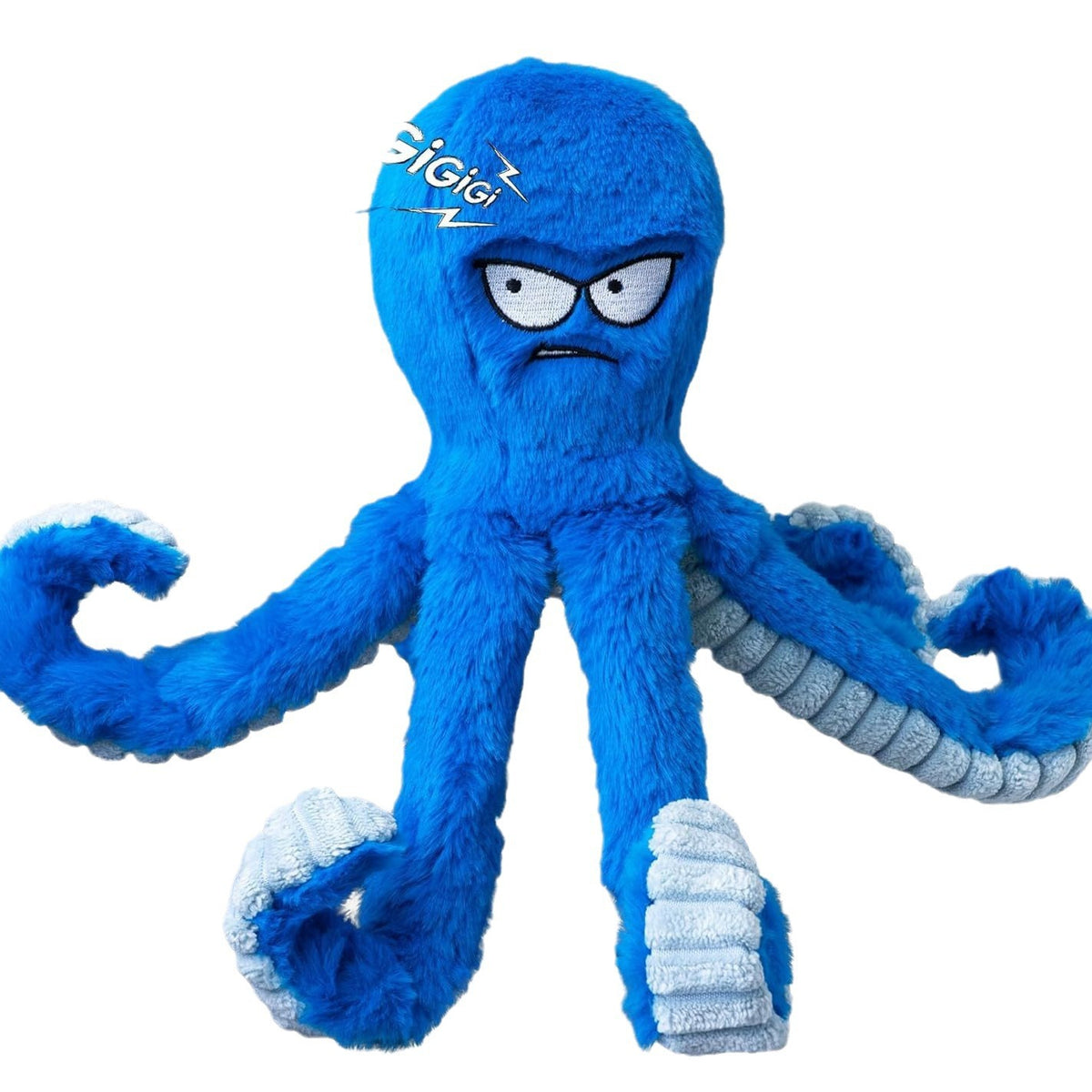 Stuffed Tough Dog Chew Toys Large Dog Toys To Keep Them Busy Pets DealSniper.net Blue