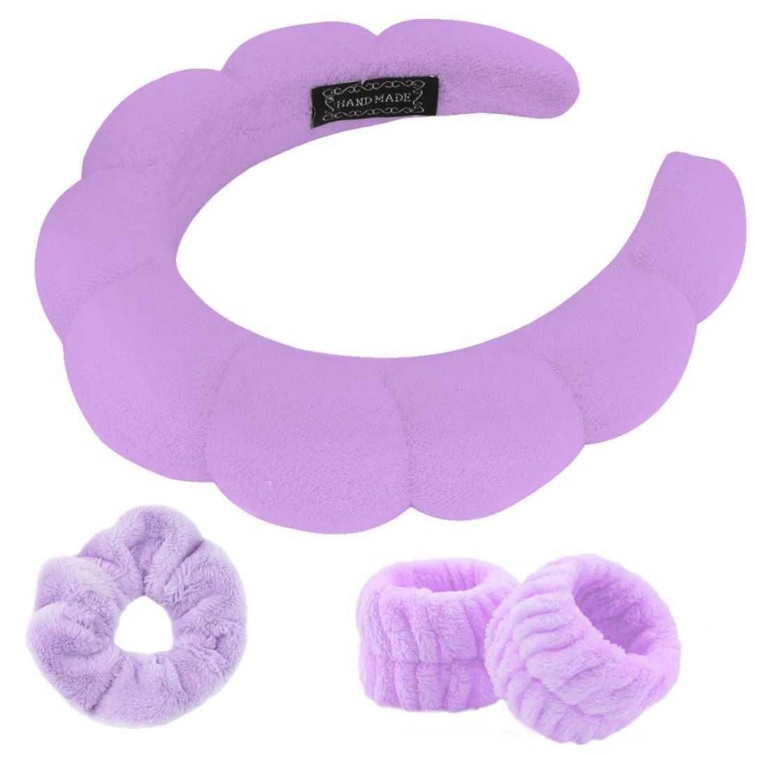 Purple Four-piece Headband Headband Headband