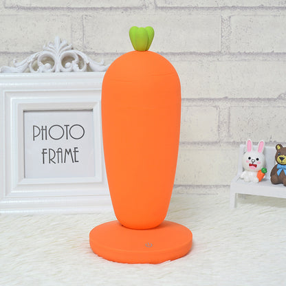 Small Night Lamp Creative Cartoon Carrot Desk Lamp Home Decor dealsniper-net Orange