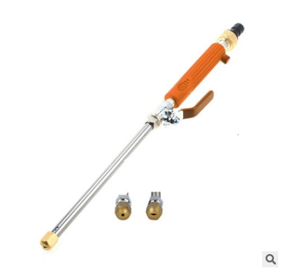 Car wash water gun high pressure adjustable Vehicle DealSniper.net Orange 46.5x5cm