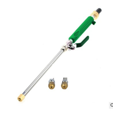 Car wash water gun high pressure adjustable Vehicle DealSniper.net Green 46.5x5cm