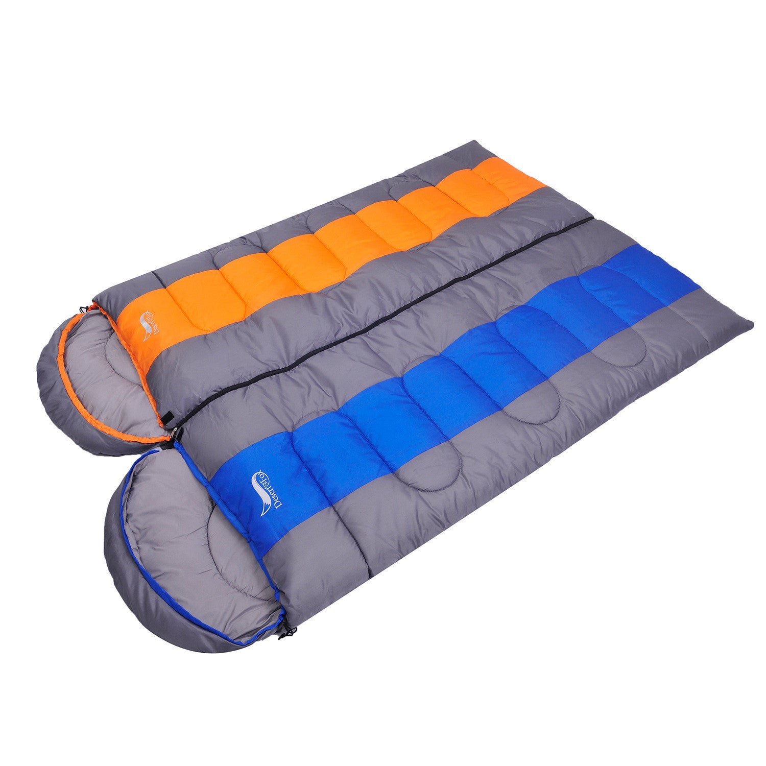 Camping Sleeping Bag Lightweight Warm & Cold Envelope Backpacking Outdoor dealsniper-net