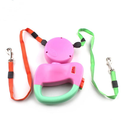 Retractable Dual Pet Dog Walking Leash Pets dealsniper-net