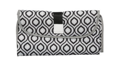 Convenient baby changing pad Kids dealsniper-net Black and white