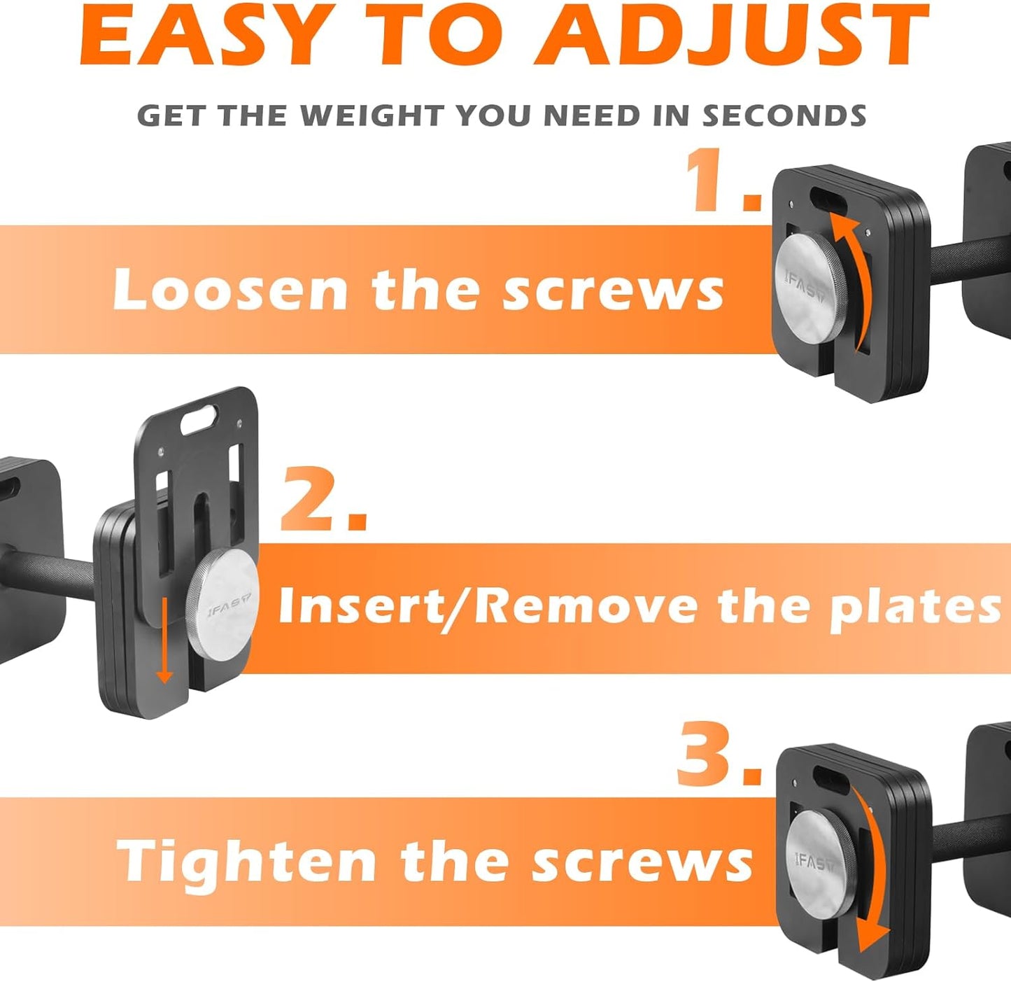 Adjustable Dumbbell 9 In 1 Free Weights For Multiweight Options Jewelry Gym From House
