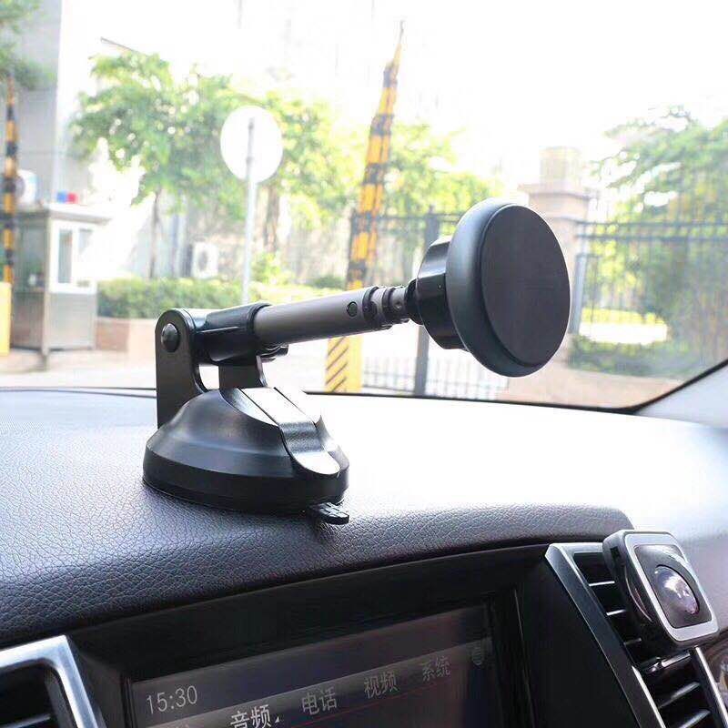 Creative 360 degree rotating suction cup telescopic magnet