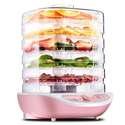 MINI Dried Fruit Vegetables Herb Meat Machine Household Kitchen dealsniper-net Pink