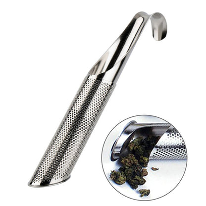 304 Stainless Steel Tea Tube with Curved Handle Kitchen DealSniper.net