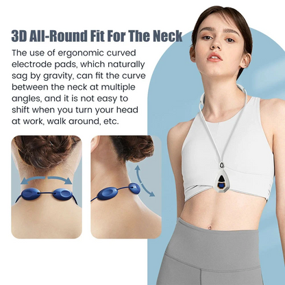 Smart Neck Massager Heating EMS Pulse Neck Massage