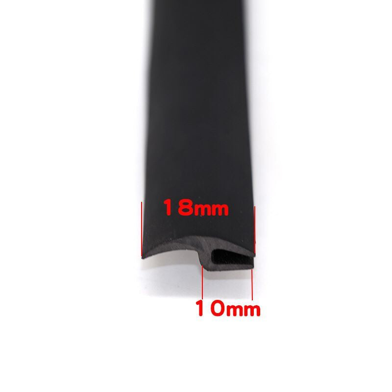 Plastic Rain Collecting Board Rubber Strip Seal Vehicle Gym From House