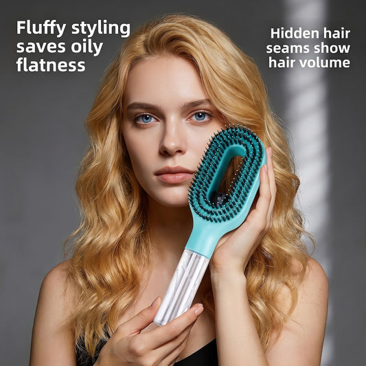 New Water Spraying Hair Comb, Anti-Frizz Smoothing Hair Brush Beauty Gym From House