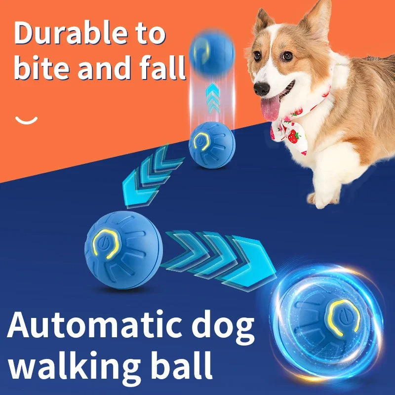 Smart Dog Toy Ball Electronic Interactive Pet Toy Moving Ball Pets dealsniper-net