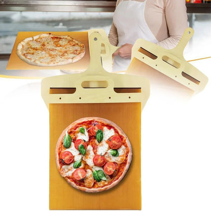 Kitchen Gadgets Sliding Pizza Shovel Non Stick Pizza Smooth Kitchen dealsniper-net