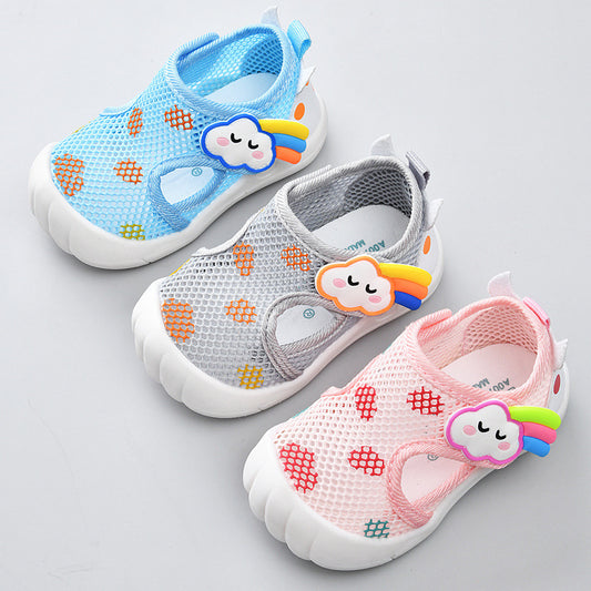 Children's Cartoon Indoor Thin Anti-slip Toddler Shoes Kids Gym From House