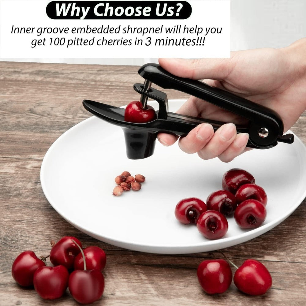 Cherry Pitter Stainless Steel Cherries Corer Pitter Tool Kitchen DealSniper.net