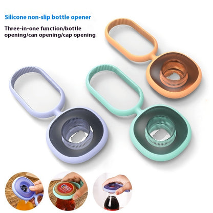 Beer Bottle Opener Three In One Multifunction Silicone Bottle Opener Kitchen Gym From House