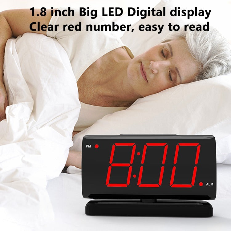 New LED 90-degree Rotating Clock