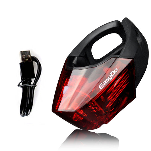 Bicycle Tail Light Safety Tail Light Night Riding Light Outdoor dealsniper-net USB version