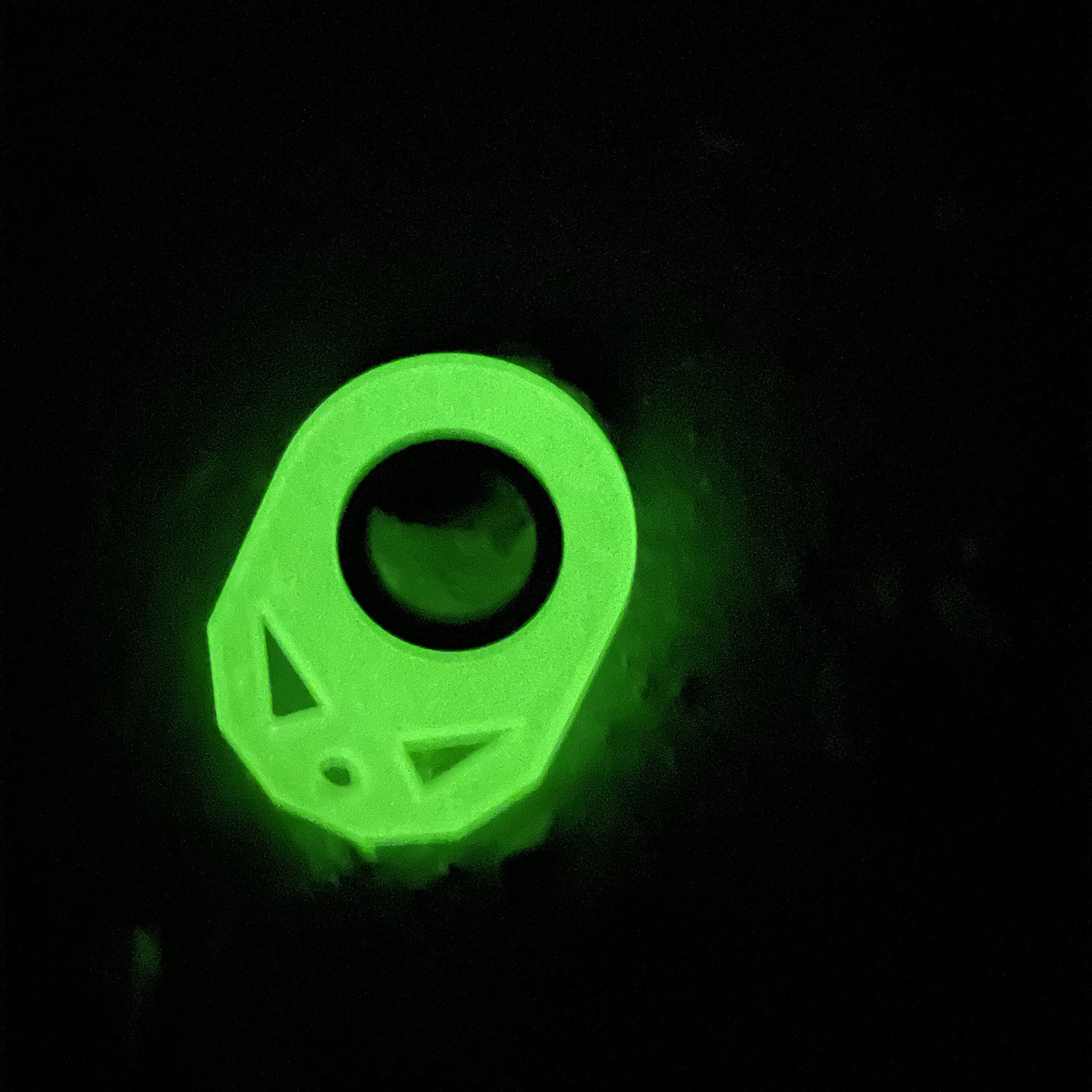 Creative Fidget Spinner Toy Keychain Hand Spinner Anti-Anxiety Toy Deals dealsniper-net Luminous 17mm 1PC