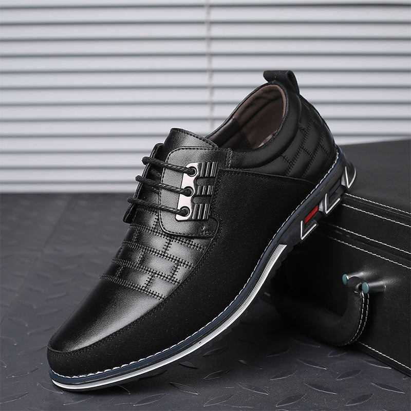 Lace-up British men's shoes Men DealSniper.net Black 38