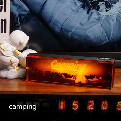 Creative Table Decorative Ornaments Atmosphere Table Lamp Home Decor DealSniper.net Camping Orange USB