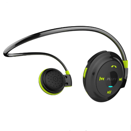 PLUFY Sports Bluetooth Headset Wireless Headphones