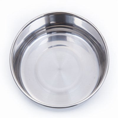 Protective Cervical Cat Bowl Oblique Mouth Pet Bowl Pets DealSniper.net Stainless steel bowl L