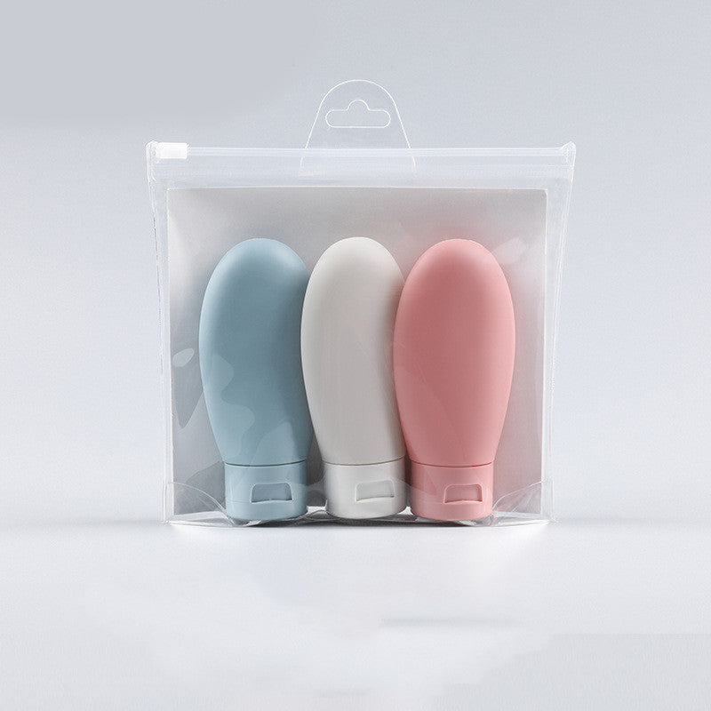 Tube squeeze type cosmetics sub-bottle Beauty Gym From House Three piece set 60ml